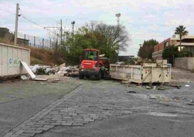 Résorption d’une décharge illégale en centre ville